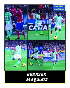 Cedrick Mabwati en el Calderón. Foto: Arturo Herrera.