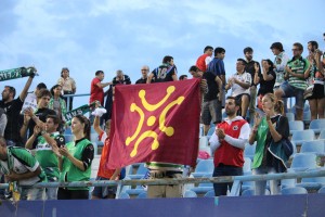 El lábaro siempre presente. Foto: Arturo Herrera.