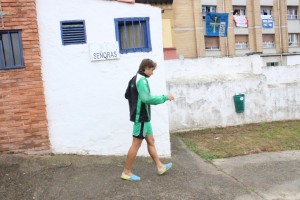 Julián Luque, en su último partido con el Racing. Foto: Arturo Herrera.