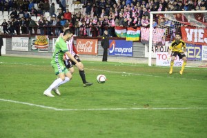 Facundo Pumpido, debutando en Logroño. Foto: Arturo Herrera.