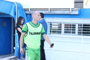 Migue, el día de su debut. Foto: Arturo Herrera.