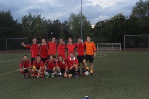 Jugadores Trueno Majadahonda 5 octubre. Foto: Montse Díez