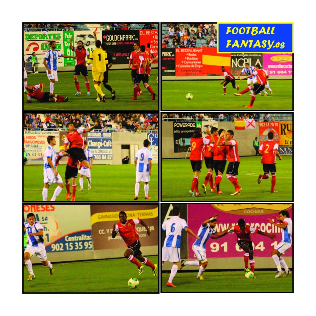 Leganés-Racing de Santander (Copa del Rey). Foto: Arturo Herrera.